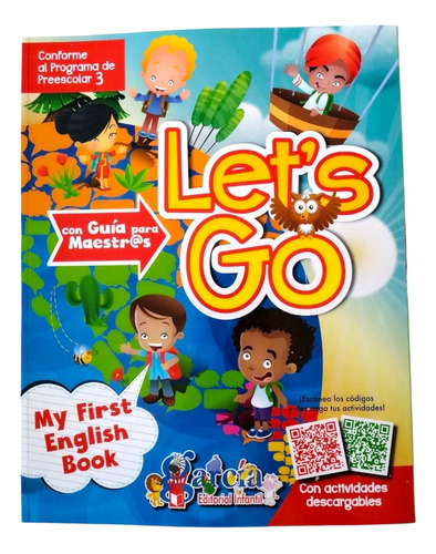 Libro De Actividades En Ingles  Let´s Go  Con 112 Páginas 