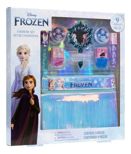 Set Cosmeticos Barniz Uñas Manicure Infantil Niña Frozen