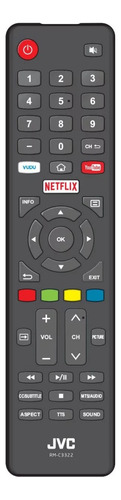 Control Remoto Jvc Original Smart 4k