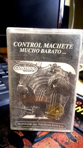 Cassette Control Machete - Mucho Barato (Usado)