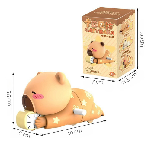 Juguete Gatea Capibara Bebé Infantil + 3m Chufi Bebés