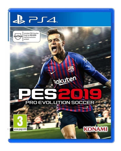 Pes 2019 Ps4 Usa Fisico ( Disponible En Stock )