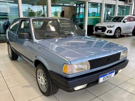 Gol Cl Quadrado, 1990/91 Motor 1.6, Azul, Impecável.
