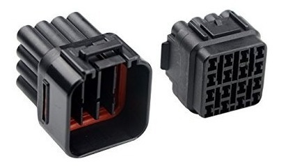 Wgcd 5 Kits 16 Pin Enchufe A Prueba De Agua Conector Eléctr