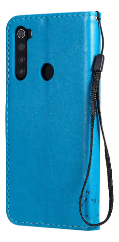 Funda Con Tapa Tipo Cartera Kt61 For Xiaomi Redmi Note 8