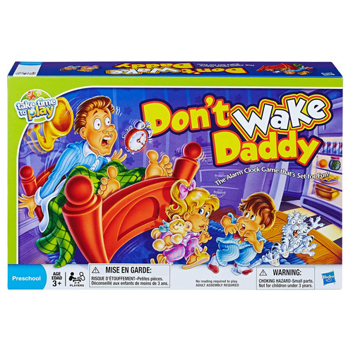 Juego De Mesa Don't Wake Daddy Hasbro, Edad 3+