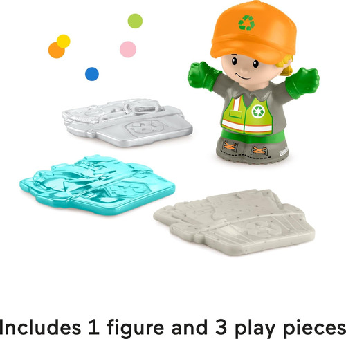 Fisher-price Little People - Vehículo De Basura Musical Para