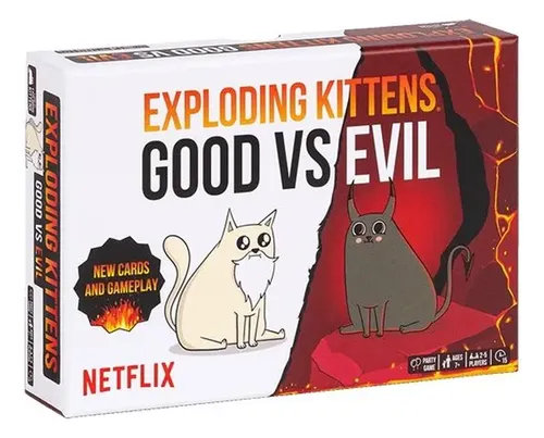 Juego De Mesa Exploding Kittens Good Vs Evil