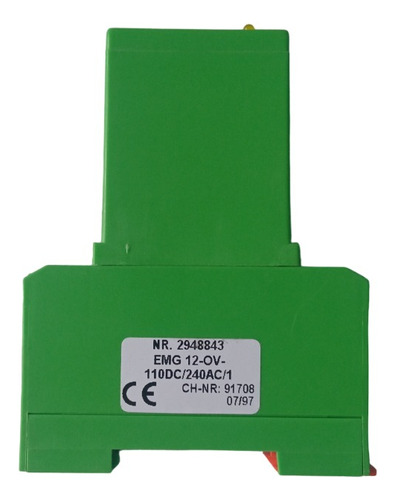 Optoacoplador Emg 12-ov-110dc/240ac/1  Phoenix Contact, Din