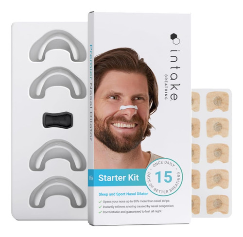 Kit Inicial De Tira Nasal Para Respiração De Admissão