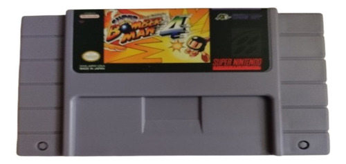 Videojuego Snes Super Bomberman 4 Repro