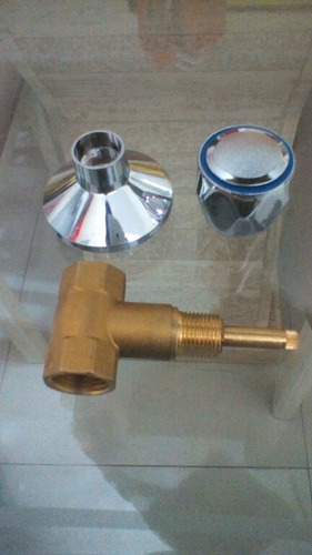 Llave Para Duchas Individual De 1/2 Pulgada En Bronce