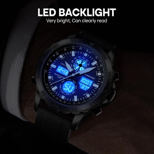 Pinidous Reloj Para Hombre Relojes Deportivos Militares Relo