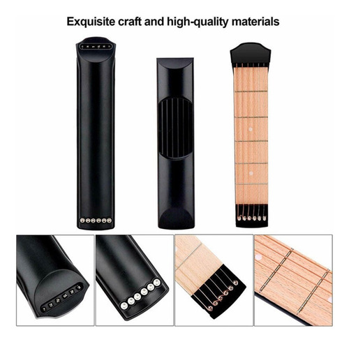Treinador De Guitarra Portátil Para Iniciantes: Ferramenta D