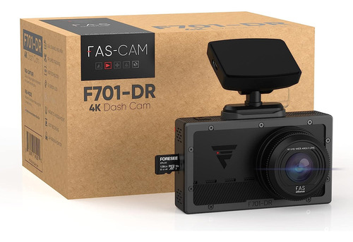 Cámara Dash Cam F701 Actualizada Tarjeta Sd De 128g Gr...