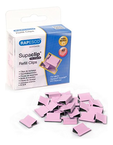 Supaclip #40 Refills [pack Of 100]