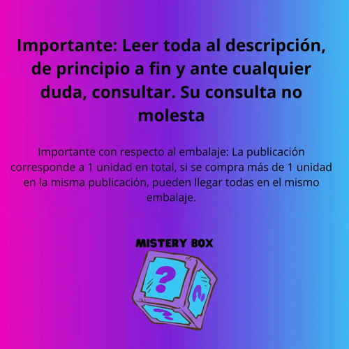 Caja Misteriosa Sorpresa Producto Importado + Posibilidades! Marrón Claro