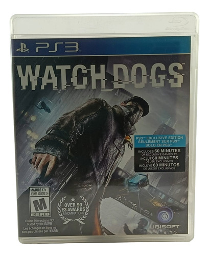 Watch_dogs  Standard Edition Ubisoft Ps3 Físico