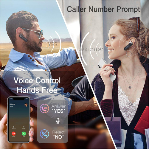 Auricular Bluetooth Para Telefono Celular Voice Command Mano