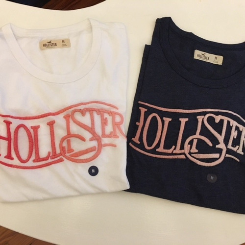 Remeras Hollister - Talle M - Mujer - M/corta