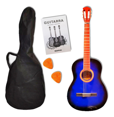 Guitarra Criolla Clasica Con Funda Varios Colores Cuotas
