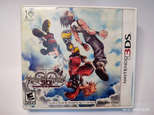 Caja 3ds Kingdom Hearts 3d Nintendo (sólo Caja Sin Juego)