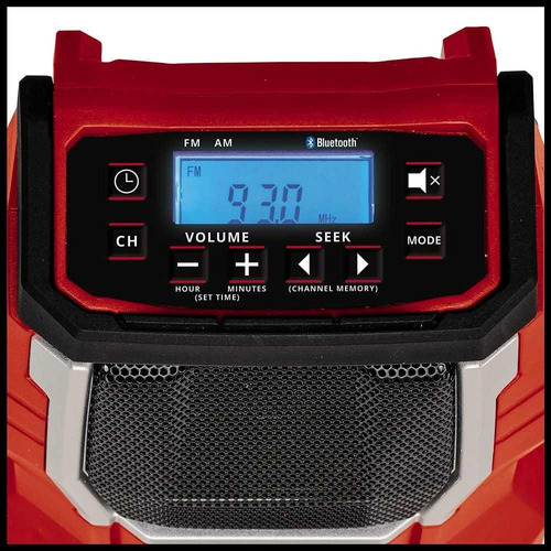 Radio Parlante Einhell Tc-ra 18-li Bt Solo 18v Sin Carg Ni B