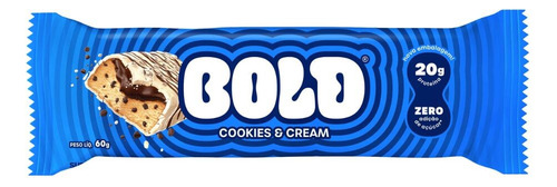 Bold Bar (60g) Barra de proteína Cookies E Cream