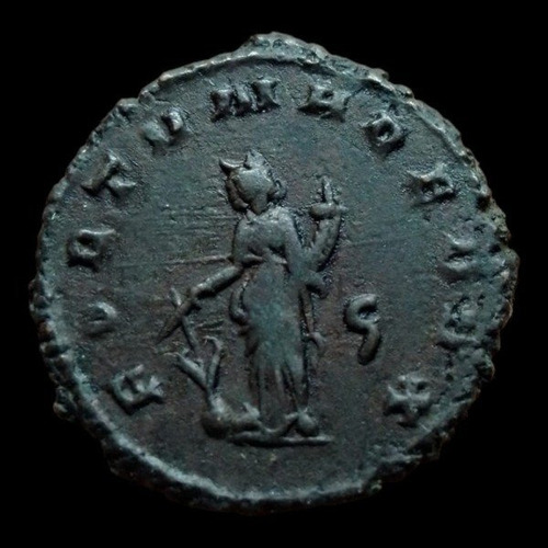 Moneda Imperio Romano: Antoniniano De Galieno Fortvna Redvx
