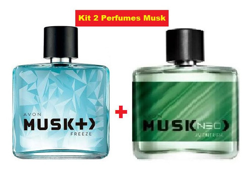 Kit 2 Perfumes Masculino Musk Neo Aventura + Freeze Avon. | Parcelamento  sem juros