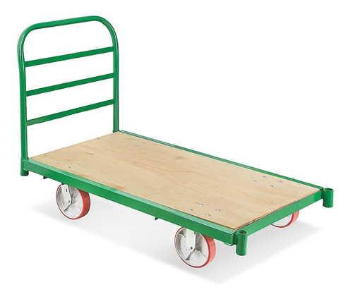 Carrito Con Plataforma De Madera De Alta Calidad - 61x122cm