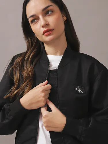 Chaqueta Bomber Ul Negro Calvin Klein