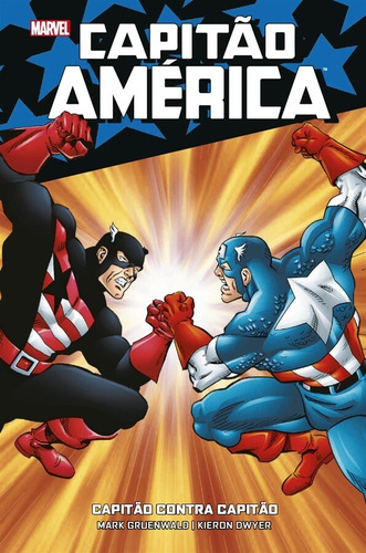Capitão América: Capitão Contra Capitão: Marvel Vintage, de Gruenwald, Mark. Editora Panini Brasil LTDA, capa dura em português, 2021