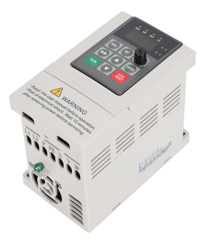 Inversor Vfd 110v 0.75kw 7a Entrada Monofásica Trifásica