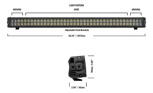 Barra De Luz Iluminación Db Link Dblb42rgb 42 Pulgadas 120w