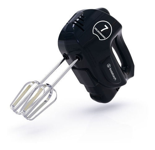 Batidora De Mano Bosstech M2 Bsed-m2-b Negra 200w