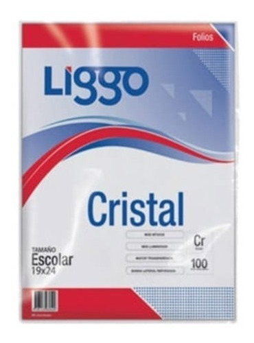 Folios Liggo Cristal Escolares X 10u