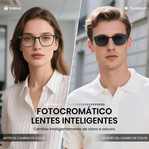 Cyxus Lentes De Luz Azul Para Hombre Y Mujer Fotocromáticas Color Gris