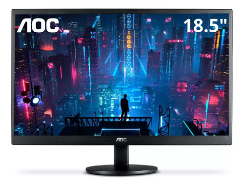 Monitor Gamer Aoc 18,5 Hd Led 60hz Hdmi E970swhnl 110/220v