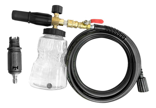 Snow Foam Bico Engate Rápido 10mts Mangueira Karcher K4 850