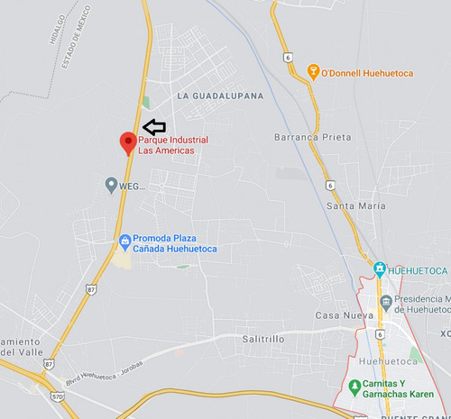 Imagen 3 de 3 de Venta Terreno Parque Industrial Las Américas Huehuetoca