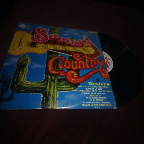Sonido Country Y Western Lp Vinil Discos Guitarra