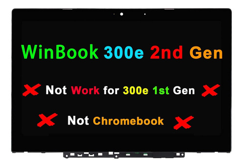 Pantalla Repuesto Para Lenovo Winbook 300e Generacion Hd