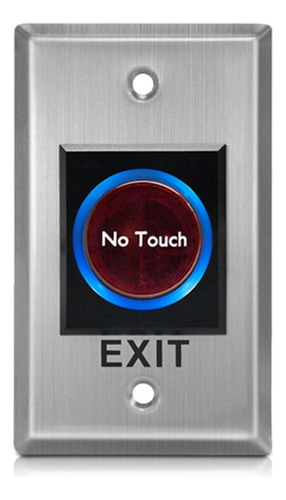 Pulsador Botón No Touch Salida Control Puerta Acceso Led