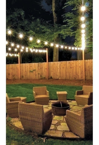 Imagen 5 de 5 de Serie 12 Luces Led Exterior 7.3 M 49992_