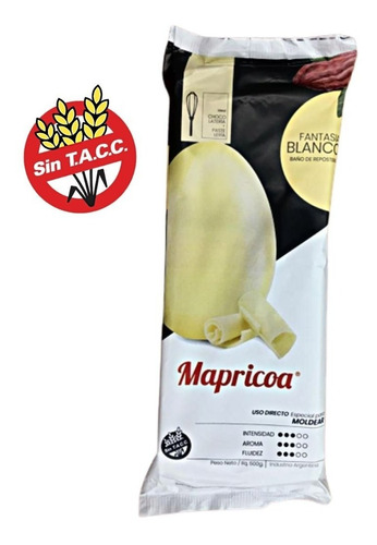 Chocolate Mapricoa Tableta Por 500 Gr. Sin Tacc. 