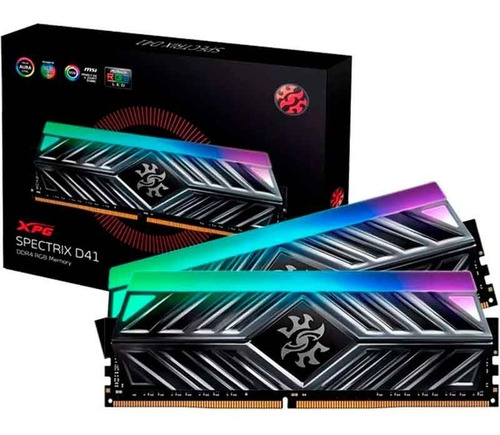 Imagem 1 de 1 de Memoria Ram Xpg Spectrix D41 16gb (2x8gb) Rgb Semi Novo