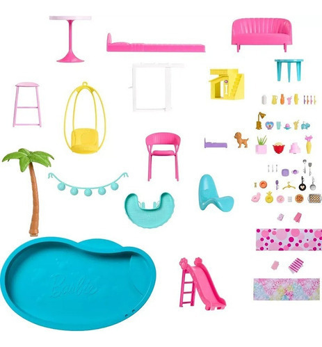 Brinquedo Casa De Bonecas Dos Sonhos Da Barbie Mattel