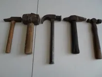Comprar Lote De 5 Martillos Masa-carpintero-2 Puntas-bola-saca Clavo