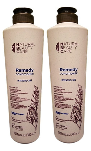 2 Piezas Remedy Conditioner 300 Ml Nbc Acondicionador En Gel